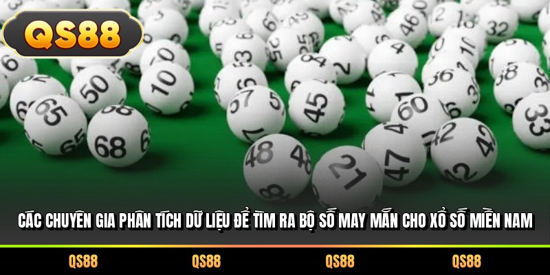 Các chuyên gia phân tích dữ liệu để tìm ra bộ số may mắn cho xổ số miền Nam