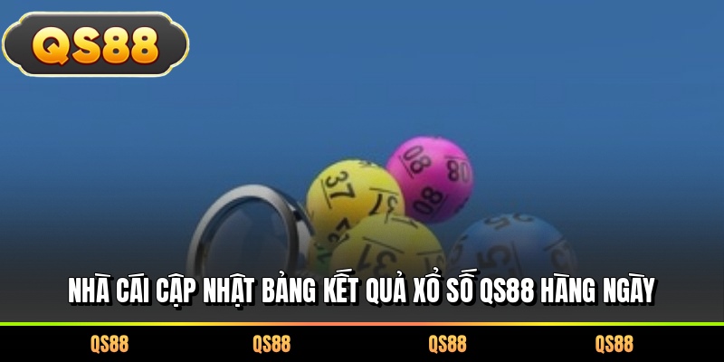 Nhà cái cập nhật bảng kết quả xổ số QS88 hàng ngày